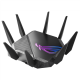 Wi-Fi 6 Tri-Band Gigabit Gaming Router | ROG GT-AXE11000 Rapture | 802.11ax | 1148+4804+4804 Mbit/s | 10/100/1000/2500 Mbit/s | Ethernet LAN (RJ-45) ports 5 | Mesh Support Yes | MU-MiMO Yes | No mobile broadband | Antenna type External | 2xUSB 3.2
