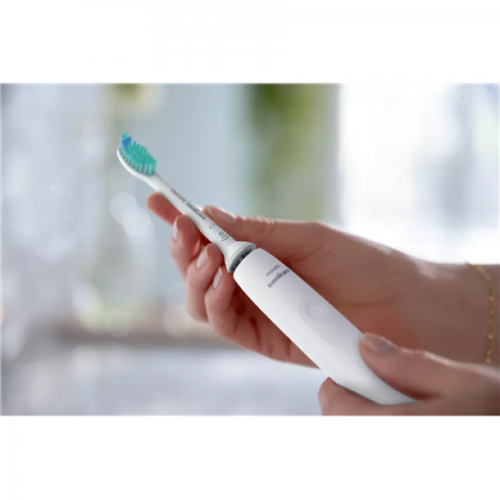 Philips | Sonic Electric Toothbrush | Sonicare 3100 series HX3675/13 | Rechargeable | For adults | Number of brush heads included 2 | Number of teeth brushing modes 1 | Sonic technology | White