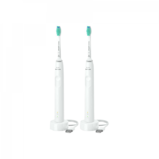Philips | Sonic Electric Toothbrush | Sonicare 3100 series HX3675/13 | Rechargeable | For adults | Number of brush heads included 2 | Number of teeth brushing modes 1 | Sonic technology | White