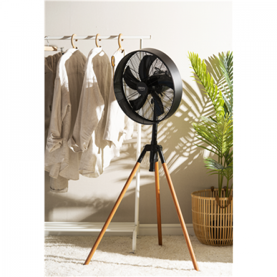 Camry | Fan | CR 7329 | Tripod Loft fan | Black | Diameter 40 cm | Number of speeds 3 | Oscillation | 100 W