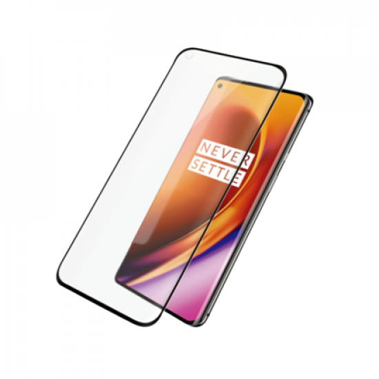 PanzerGlass | Screen protector | OnePlus | 8 Pro | Glass | Black | Full frame coverage; Rounded edges; Crystal clear; 100% touch preservation | Case friendly