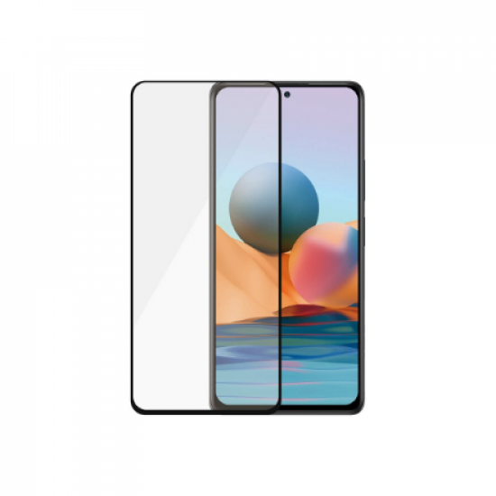 PanzerGlass | Screen protector | Xiaomi | Redmi Note 10 Pro/10 Pro Max/Mi 11i/ Xiaomi Poco F3 | Glass | Black | Full frame coverage; 100% touch preservation; Rounded edges | Case friendly