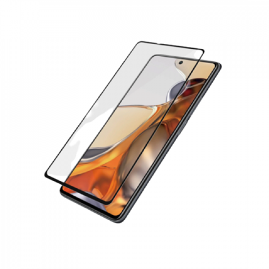 PanzerGlass | Screen protector | Xiaomi | Mi 11t/Mi 11t Pro 5G | Glass | Black | Full frame coverage; Rounded edges; 100% touch preservation | Case friendly