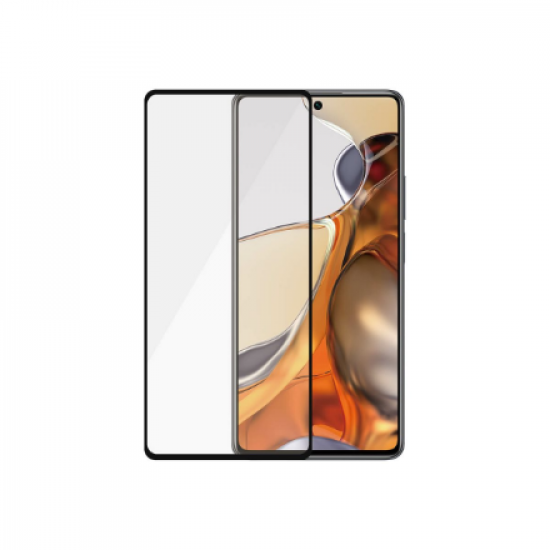 PanzerGlass | Screen protector | Xiaomi | Mi 11t/Mi 11t Pro 5G | Glass | Black | Full frame coverage; Rounded edges; 100% touch preservation | Case friendly