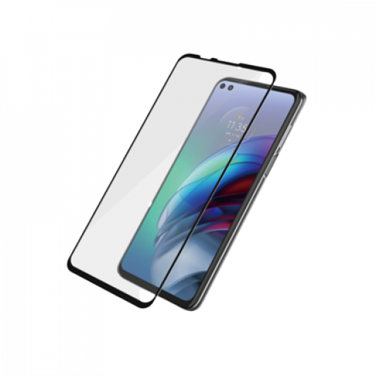 PanzerGlass | Screen protector | Motorola | Moto g100 | Glass | Black | Full frame coverage; 100% touch preservation; Rounded edges | Case friendly