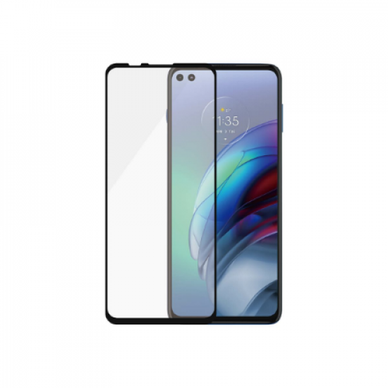 PanzerGlass | Screen protector | Motorola | Moto g100 | Glass | Black | Full frame coverage; 100% touch preservation; Rounded edges | Case friendly