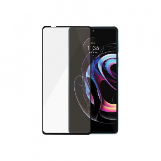 PanzerGlass | Screen protector | Motorola | Edge 20 Pro | Glass | Black | Full frame coverage; 100% touch preservation; Rounded edges | Case friendly