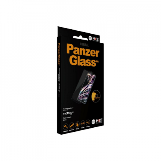 PanzerGlass | Screen protector | Motorola | Moto g50 | Glass | Black | Full frame coverage; 100% touch preservation; Rounded edges | Case friendly
