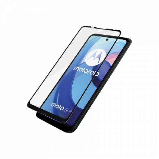 PanzerGlass | Screen protector | Motorola | Moto e30/e40 | Glass | Black | Full frame coverage; 100% touch preservation; Rounded edges | Case friendly