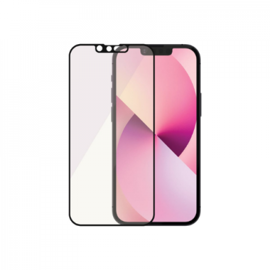 PanzerGlass | Screen protector | Apple | iPhone 13 Mini | Glass | Black | Anti blue light glass; Antibacterial glass; Protects the entire screen; Crystal clear; 100% touch; Resistant to scratches; Gentle on the eyes; Shock-absorbing | Case friendly