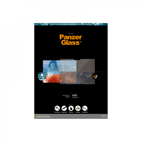 PanzerGlass | Screen Protector | Microsoft Surface Pro X/Pro 8 | Transparent