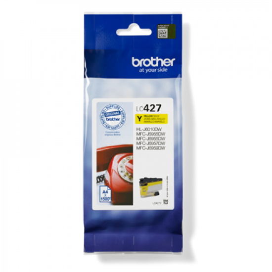 Brother LC427Y | Ink Cartridge | Yellow