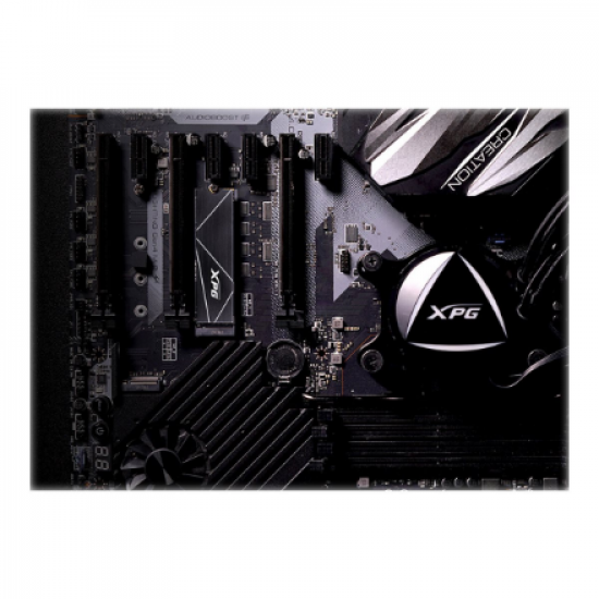 ADATA | XPG Gammix S70 BLADE | 1000 GB | SSD form factor M.2 2280 | Solid-state drive interface  PCIe Gen4x4 | Read speed 7400 MB/s | Write speed 6400 MB/s