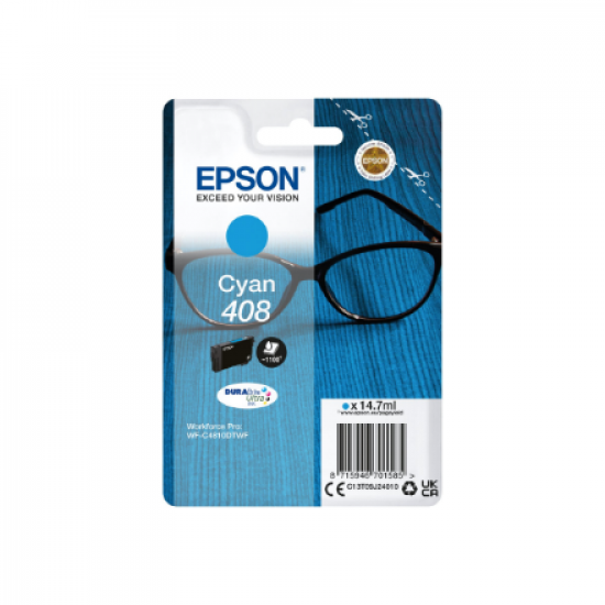 Epson DURABrite Ultra 408L | Ink cartrige | Cyan