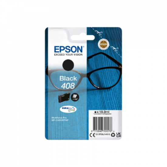 Epson DURABrite Ultra 408L | Ink cartrige | Black