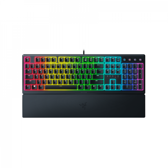 Razer | Gaming Keyboard | Ornata V3 | Gaming keyboard | Wired | RGB LED light | NORD | Black | Numeric keypad | Razer Mecha-Membrane