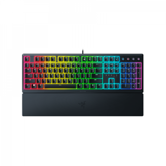 Razer | Ornata V3 | Gaming Keyboard | Wired | RGB LED light | Cyrillic | Razer Mecha-Membrane | Black