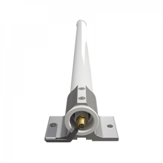 LoRa | 868 Omni Antenna | The upgrade of our antenna kit for LoRa with a 6.5 dBi Omni antenna for 824-960 MHz, 1m long SMA cable and mechanical holder for quick and easy mast attachment. Smaller size, increased durability, and added IP66 water resistance.