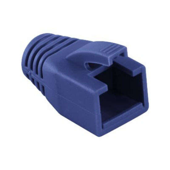 Logilink | RJ45 Plug Strain Relief Boot, 8.0mm (50 pcs.) | MP0035B | Blue