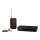 Shure | Wireless Presenter System with CVL Lavalier Microphone | BLX14E/CVL | Black | Wireless connection