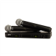 Shure | Wireless Dual Vocal System with two SM58 | BLX288E/SM58 | Black | Yes | Wireless connection