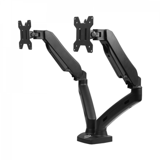 Arozzi Alzare Duo - Gas Spring Dual Monitor Arm | Arozzi