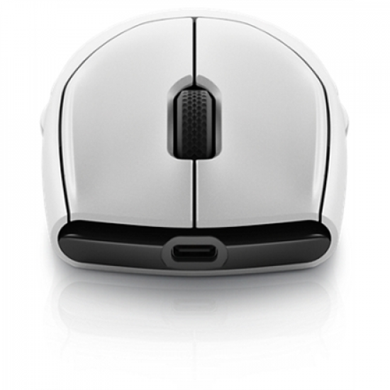 Dell | Mouse | Alienware Tri-Mode AW720M | 2.4GHz Wireless Gaming Mouse | Wireless | Wireless - 2.4 GHz, Bluetooth 5.1. USB-C | Lunar light
