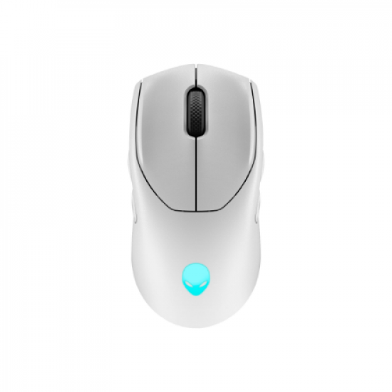 Dell | Mouse | Alienware Tri-Mode AW720M | 2.4GHz Wireless Gaming Mouse | Wireless | Wireless - 2.4 GHz, Bluetooth 5.1. USB-C | Lunar light