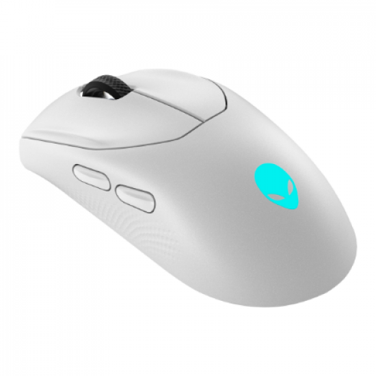 Dell | Mouse | Alienware Tri-Mode AW720M | 2.4GHz Wireless Gaming Mouse | Wireless | Wireless - 2.4 GHz, Bluetooth 5.1. USB-C | Lunar light