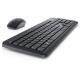 Dell | Keyboard and Mouse | KM3322W | Keyboard and Mouse Set | Wireless | Batteries included | US | Black | Wireless connection