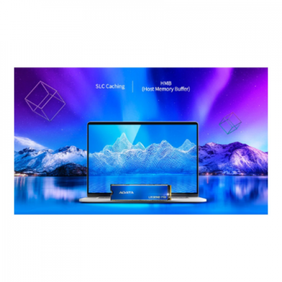 ADATA | LEGEND 710 | 1000 GB | SSD form factor M.2 2280 | Solid-state drive interface PCIe Gen3x4 | Read speed 2400 MB/s | Write speed 1800 MB/s
