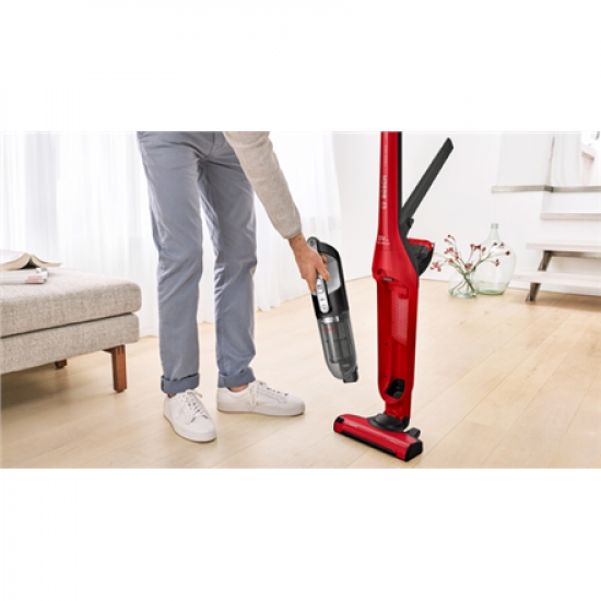 Bosch | Vacuum cleaner | Flexxo Gen2 28Vmax ProAnimal BBH3ZOO28 | Cordless operating | Handstick | N/A W | 25.2 V | Operating time (max) 55 min | Red | Warranty 24 month(s)