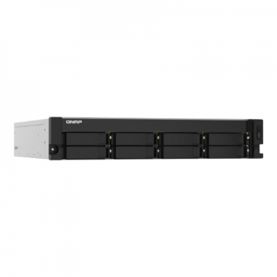 QNAP | 8-Bay NAS | TS-832PXU-RP-4G | Up to 8 HDD Hot-swap | AnnapurnaLabs Alpine | AL324 ARM Cortex-A57 Quad-Core | Processor frequency 1.7 GHz | 4 GB | DDR4