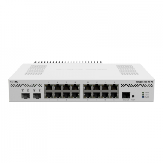 Ethernet Router | CCR2004-16G-2S+PC | 10/100/1000 Mbit/s | Mesh Support No | MU-MiMO No | No mobile broadband