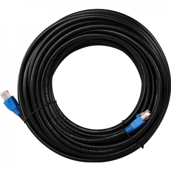 CAT 6 Outdoor-patch cable U/UTP | 94389 | Prewired, unshielded LAN cable with RJ45 plugs for connecting network components; Double-layer polyethylene jacket protects the network cable outdoors and makes it extremely weather-resistant; The outdoor Ethernet