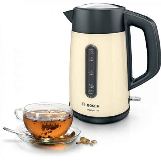 Bosch | Kettle | TWK4P437 | Electric | 2400 W | 1.7 L | Stainless steel | Beige