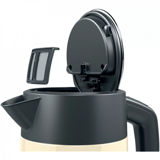 Bosch | Kettle | TWK4P437 | Electric | 2400 W | 1.7 L | Stainless steel | Beige