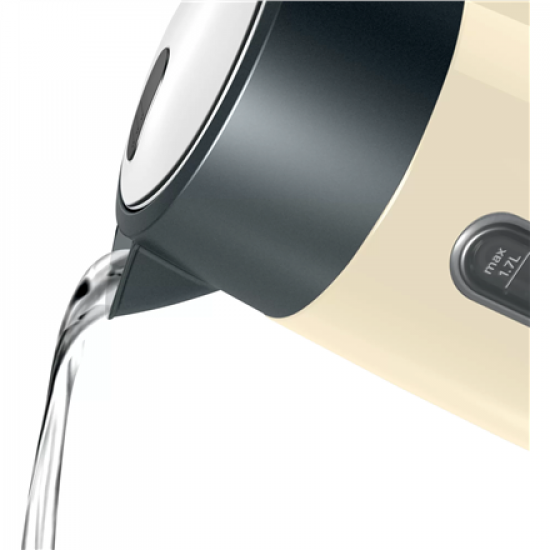 Bosch | Kettle | TWK4P437 | Electric | 2400 W | 1.7 L | Stainless steel | Beige