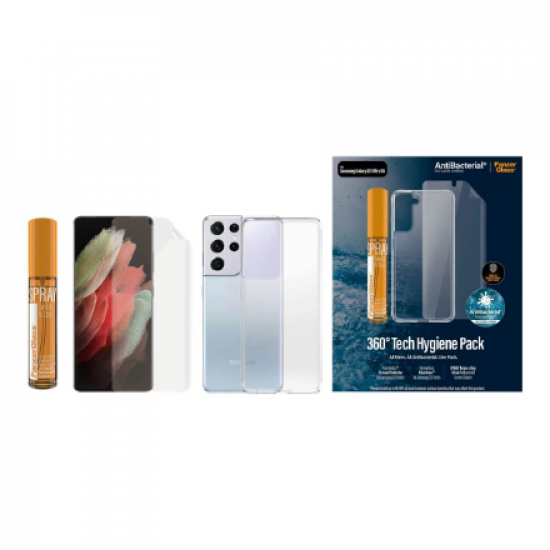 PanzerGlass | Samsung Galaxy S21 Ultra 5G | Samsung | Galaxy S21 | N/A | Transparent | Self-healing TPU material. Full silicone adhesive