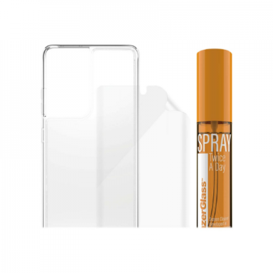 PanzerGlass | Samsung Galaxy S21 Ultra 5G | Samsung | Galaxy S21 | N/A | Transparent | Self-healing TPU material. Full silicone adhesive