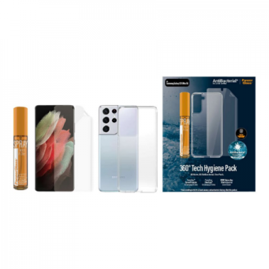 PanzerGlass | Samsung Galaxy S21 Ultra 5G | Samsung | Galaxy S21 | N/A | Transparent | Self-healing TPU material. Full silicone adhesive