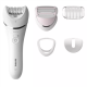 Philips | Epilator | BRE710/00 | Operating time (max) 40 min | Number of power levels N/A | Wet & Dry | White/Pink