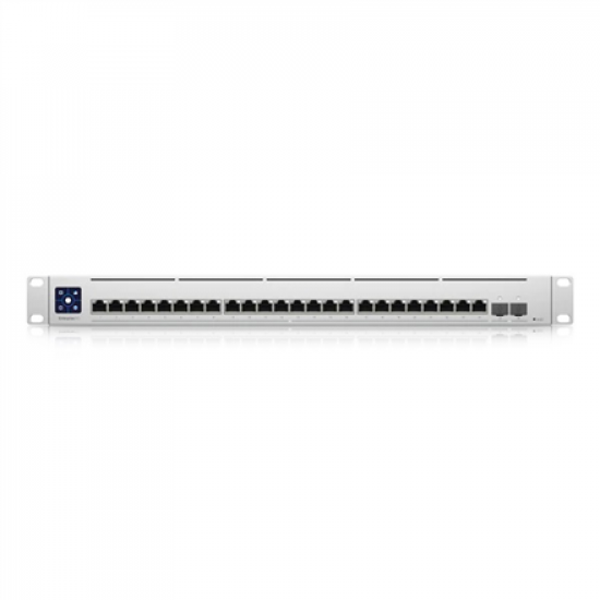 Ubiquiti | Unifi Switch | USW-EnterpriseXG-24 | Managed L3 | Rackmountable | Gigabit Ethernet (copper) ports quantity 24 | SFP+ ports quantity 2x 25G SFP | Power supply type Internal