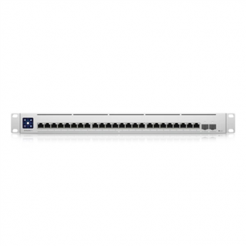 Ubiquiti | Unifi Switch | USW-EnterpriseXG-24 | Managed L3 | Rackmountable | Gigabit Ethernet (copper) ports quantity 24 | SFP+ ports quantity 2x 25G SFP | Power supply type Internal