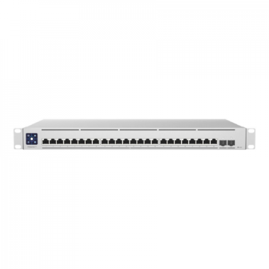 Ubiquiti | Unifi Switch | USW-EnterpriseXG-24 | Managed L3 | Rackmountable | Gigabit Ethernet (copper) ports quantity 24 | SFP+ ports quantity 2x 25G SFP | Power supply type Internal