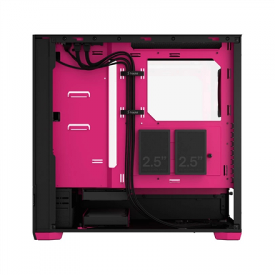 Fractal Design | Pop Air RGB | Side window | Magenta Core TG Clear Tint | ATX, mATX, Mini ITX | Power supply included No | ATX