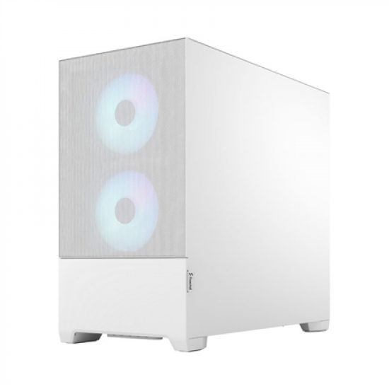 Fractal Design | Pop Mini Air RGB | Side window | White TG Clear Tint | mATX, Mini ITX | Power supply included No | ATX