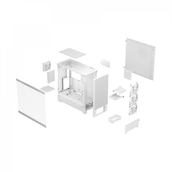 Fractal Design | Pop XL Air RGB | Side window | White TG Clear Tint | E-ATX up to 280 mm, ATX , mATX, Mini ITX | Power supply included No | ATX
