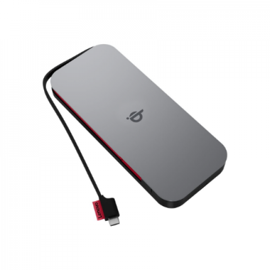 Lenovo | Wireless Mobile Power Bank | 40ALLG1WWW | 10000 mAh | Thunder Black | 258 g