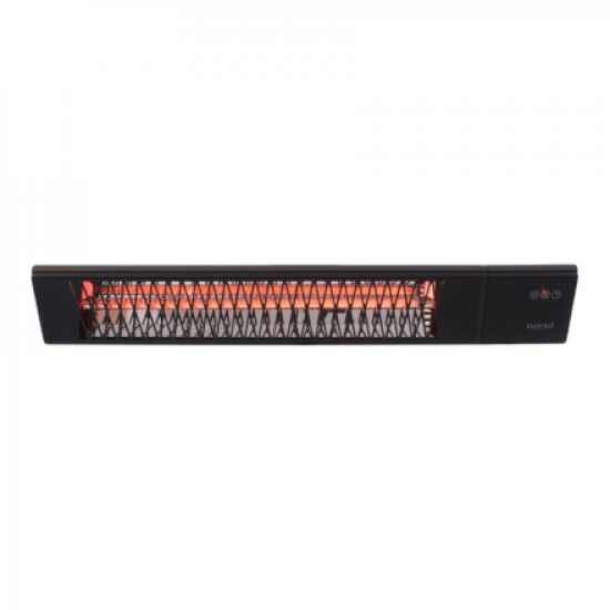 SUNRED | Heater | PRO25W-SMART, Triangle Dark Smart Wall | Infrared | 2500 W | Black | IP55